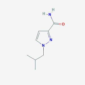 1-Isobutyl-1H-pyrazole-3-carboxamide