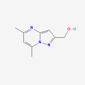 (5,7-Dimethylpyrazolo[1,5-a]pyrimidin-2-yl)methanol