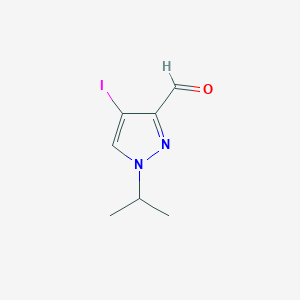 4-Iodo-1-isopropyl-1H-pyrazole-3-carbaldehyde