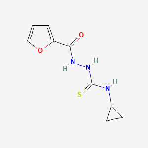 N-cyclopropyl-2-(furan-2-ylcarbonyl)hydrazinecarbothioamide