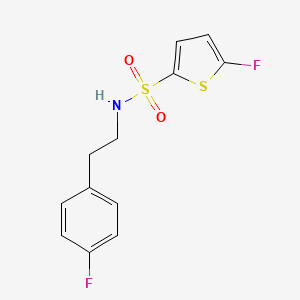 5-Fluoro-N-(4-fluorophenethyl)thiophene-2-sulfonamide