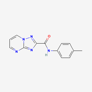 N-(4-methylphenyl)[1,2,4]triazolo[1,5-a]pyrimidine-2-carboxamide