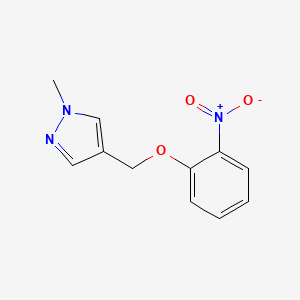 1-methyl-4-[(2-nitrophenoxy)methyl]-1H-pyrazole