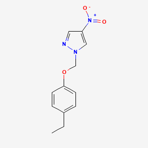 1-[(4-ethylphenoxy)methyl]-4-nitro-1H-pyrazole