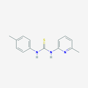 1-(4-Methylphenyl)-3-(6-methylpyridin-2-yl)thiourea