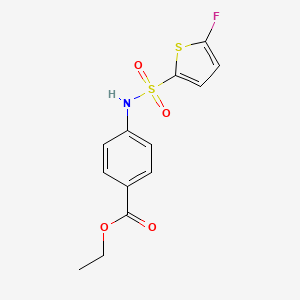 Ethyl 4-((5-fluorothiophene)-2-sulfonamido)benzoate