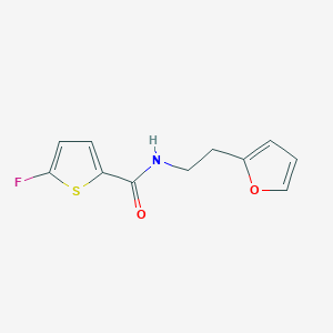 5-Fluoro-N-(2-(furan-2-yl)ethyl)thiophene-2-carboxamide