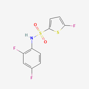 N-(2,4-Difluorophenyl)-5-fluorothiophene-2-sulfonamide