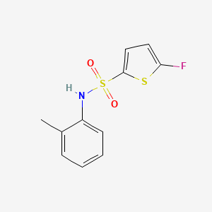 5-Fluoro-N-(o-tolyl)thiophene-2-sulfonamide