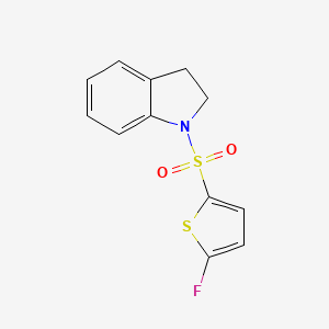 1-[(5-fluorothiophen-2-yl)sulfonyl]-2,3-dihydro-1H-indole