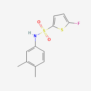 N-(3,4-Dimethylphenyl)-5-fluorothiophene-2-sulfonamide