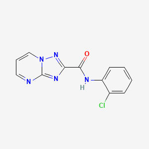 N-(2-chlorophenyl)[1,2,4]triazolo[1,5-a]pyrimidine-2-carboxamide