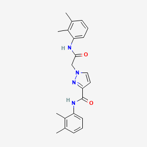 N-(2,3-dimethylphenyl)-1-{2-[(2,3-dimethylphenyl)amino]-2-oxoethyl}-1H-pyrazole-3-carboxamide