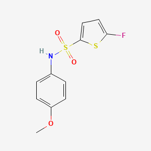 5-Fluoro-N-(4-methoxyphenyl)thiophene-2-sulfonamide