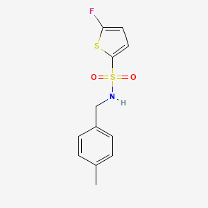 5-Fluoro-N-(4-methylbenzyl)thiophene-2-sulfonamide