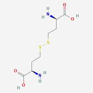 molecular formula C8H16N2O4S2 B109188 DL-同型半胱氨酸 CAS No. 870-93-9