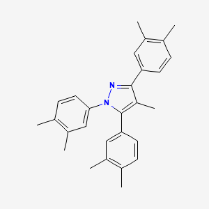 1,3,5-tris(3,4-dimethylphenyl)-4-methyl-1H-pyrazole