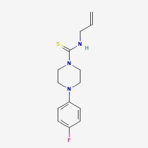 4-(4-fluorophenyl)-N-(prop-2-en-1-yl)piperazine-1-carbothioamide