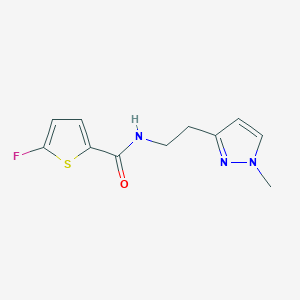 5-Fluoro-N-(2-(1-methyl-1H-pyrazol-3-yl)ethyl)thiophene-2-carboxamide