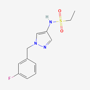 N-[1-(3-fluorobenzyl)-1H-pyrazol-4-yl]ethanesulfonamide