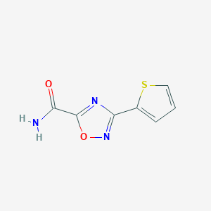 3-(2-Thienyl)-1,2,4-oxadiazole-5-carboxamide