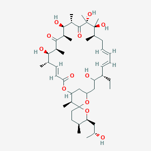 molecular formula C45H74O12 B010920 21-Hydroxyoligomycin A CAS No. 102042-09-1