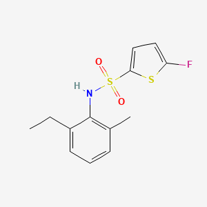 N-(2-Ethyl-6-methylphenyl)-5-fluorothiophene-2-sulfonamide