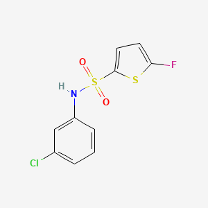 N-(3-Chlorophenyl)-5-fluorothiophene-2-sulfonamide