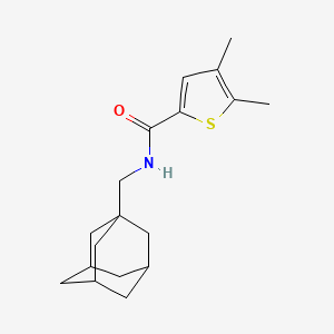 N~2~-(1-Adamantylmethyl)-4,5-dimethyl-2-thiophenecarboxamide