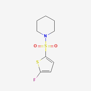 1-[(5-Fluorothiophen-2-yl)sulfonyl]piperidine