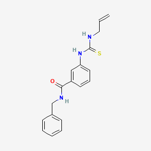 N-benzyl-3-[(prop-2-en-1-ylcarbamothioyl)amino]benzamide