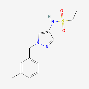 N-[1-(3-methylbenzyl)-1H-pyrazol-4-yl]ethanesulfonamide