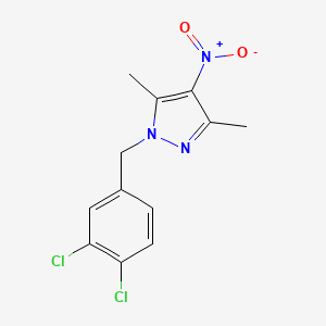 1-(3,4-dichlorobenzyl)-3,5-dimethyl-4-nitro-1H-pyrazole