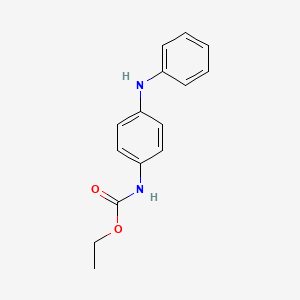 Ethyl N-(4-anilinophenyl)carbamate