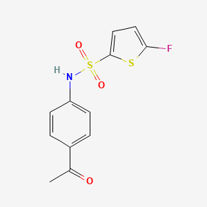 N-(4-Acetylphenyl)-5-fluorothiophene-2-sulfonamide