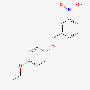 1-[(4-Ethoxyphenoxy)methyl]-3-nitrobenzene