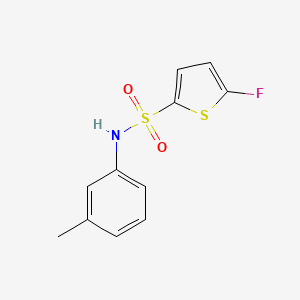 5-Fluoro-N-(m-tolyl)thiophene-2-sulfonamide