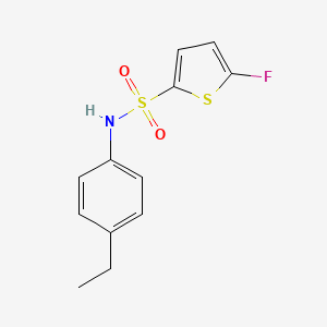 N-(4-Ethylphenyl)-5-fluorothiophene-2-sulfonamide