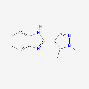 2-(1,5-dimethyl-1H-pyrazol-4-yl)-1H-benzimidazole