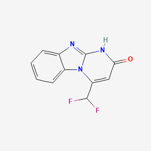 4-(difluoromethyl)pyrimido[1,2-a]benzimidazol-2(1H)-one