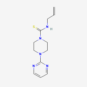 N-(prop-2-en-1-yl)-4-(pyrimidin-2-yl)piperazine-1-carbothioamide