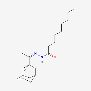 N'~1~-[(Z)-1-(1-Adamantyl)ethylidene]nonanohydrazide