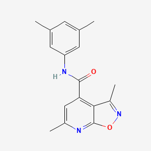 N-(3,5-dimethylphenyl)-3,6-dimethyl[1,2]oxazolo[5,4-b]pyridine-4-carboxamide