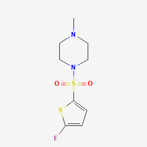 1-[(5-Fluorothiophen-2-yl)sulfonyl]-4-methylpiperazine