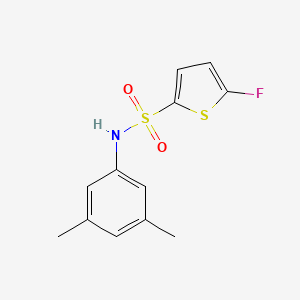 molecular formula C12H12FNO2S2 B10924855 N-(3,5-Dimethylphenyl)-5-fluorothiophene-2-sulfonamide 