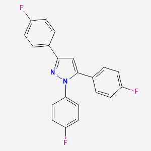 1,3,5-tris(4-fluorophenyl)-1H-pyrazole