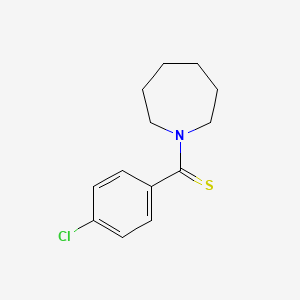 Azepan-1-yl(4-chlorophenyl)methanethione