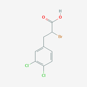 2-bromo-3-(3,4-dichlorophenyl)propanoic Acid