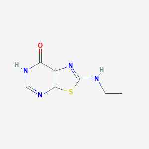 2-(ethylamino)[1,3]thiazolo[5,4-d]pyrimidin-7(6H)-one