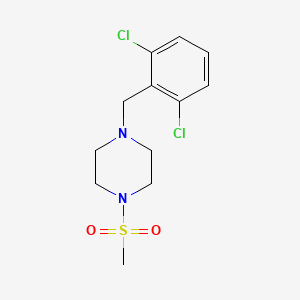 1-(2,6-Dichlorobenzyl)-4-(methylsulfonyl)piperazine